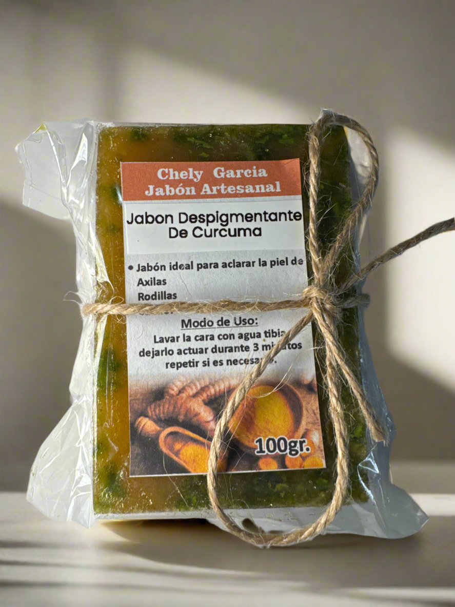 Jabon despigmentante de curcuma Y Tamarindo