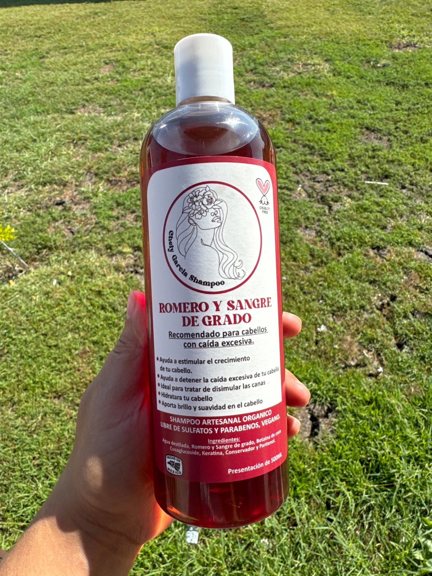 Romero & Sangre de grado shampoo