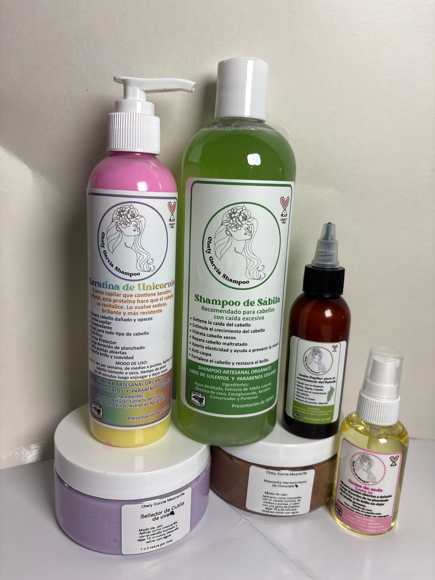 Kit anticaida para cabellos secos y procesados