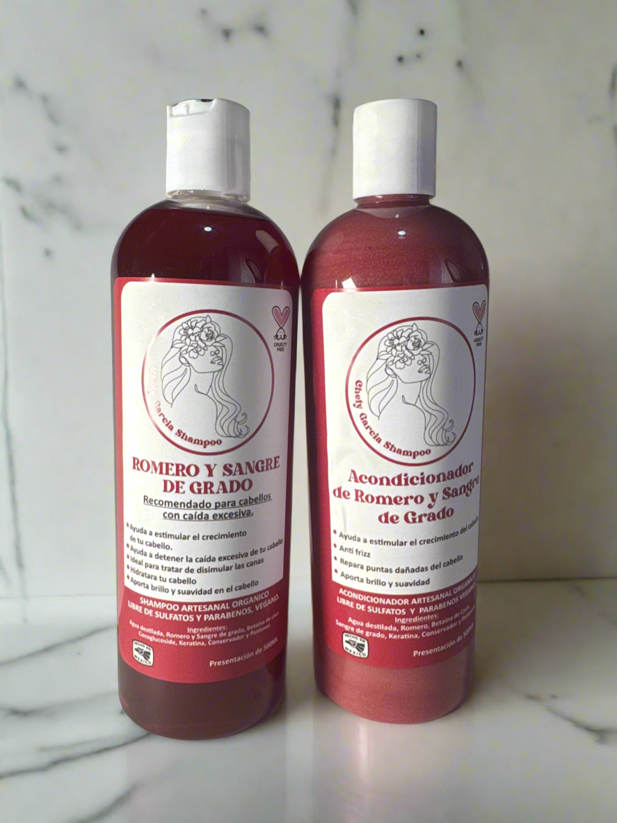Shampoo Sangre de grado & Acondicionador bundle