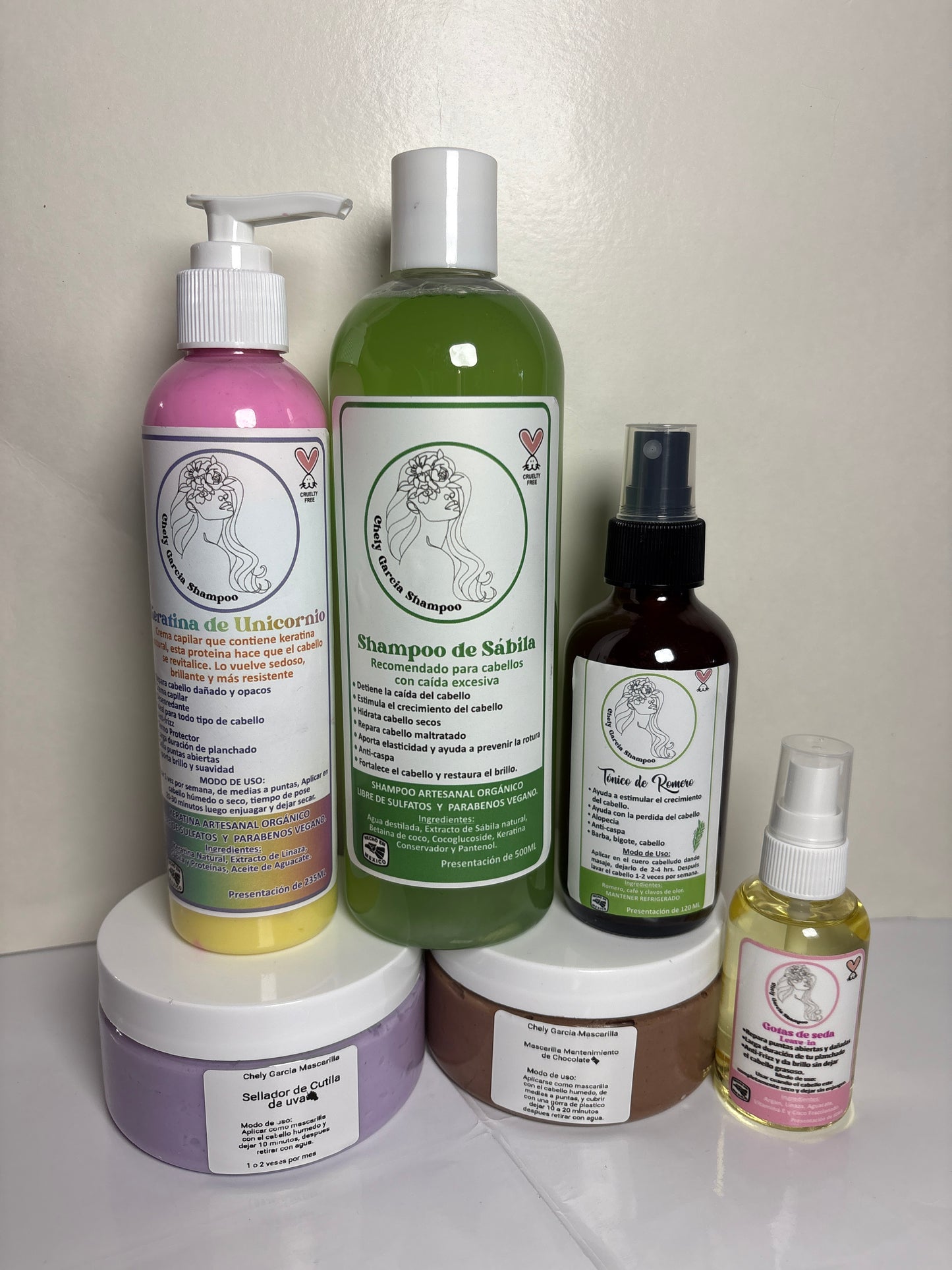 Kit anticaida para cabellos secos y procesados