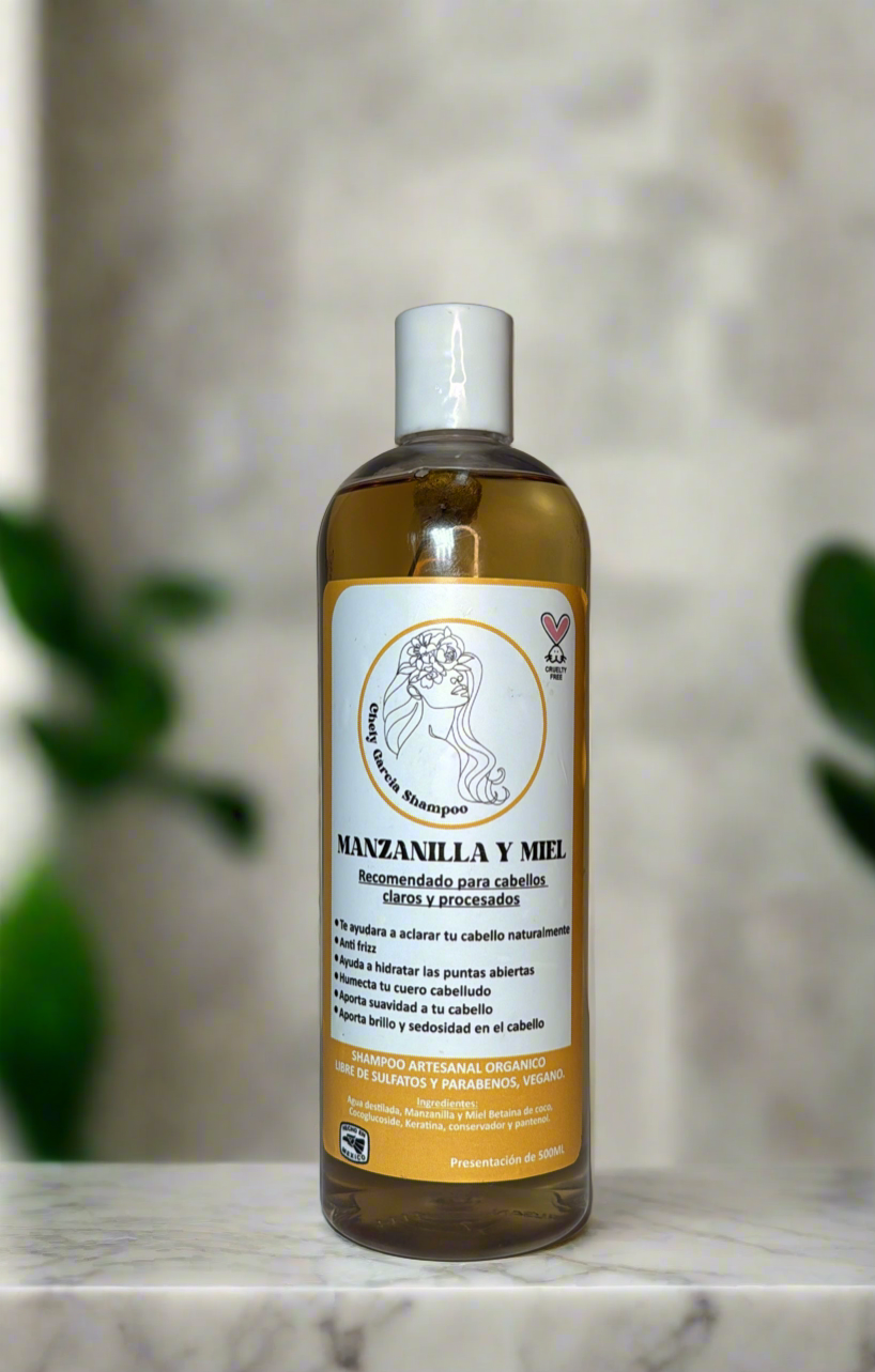 Manzanilla y Miel shampoo