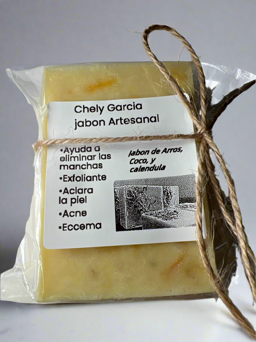Jabon de arros coco y calendula