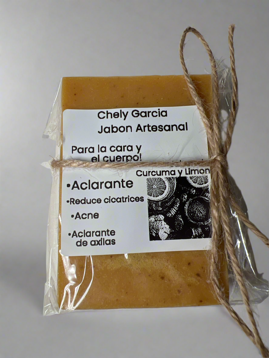 Jabón Cúrcuma y Limón