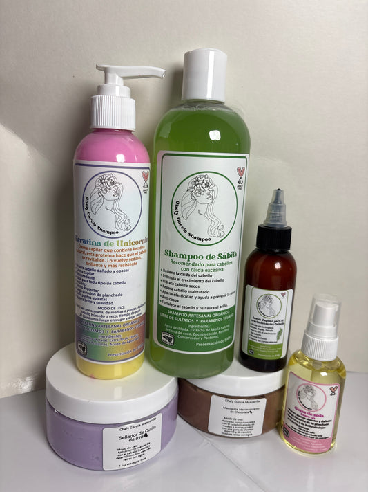 Kit anticaida para cabellos secos y procesados