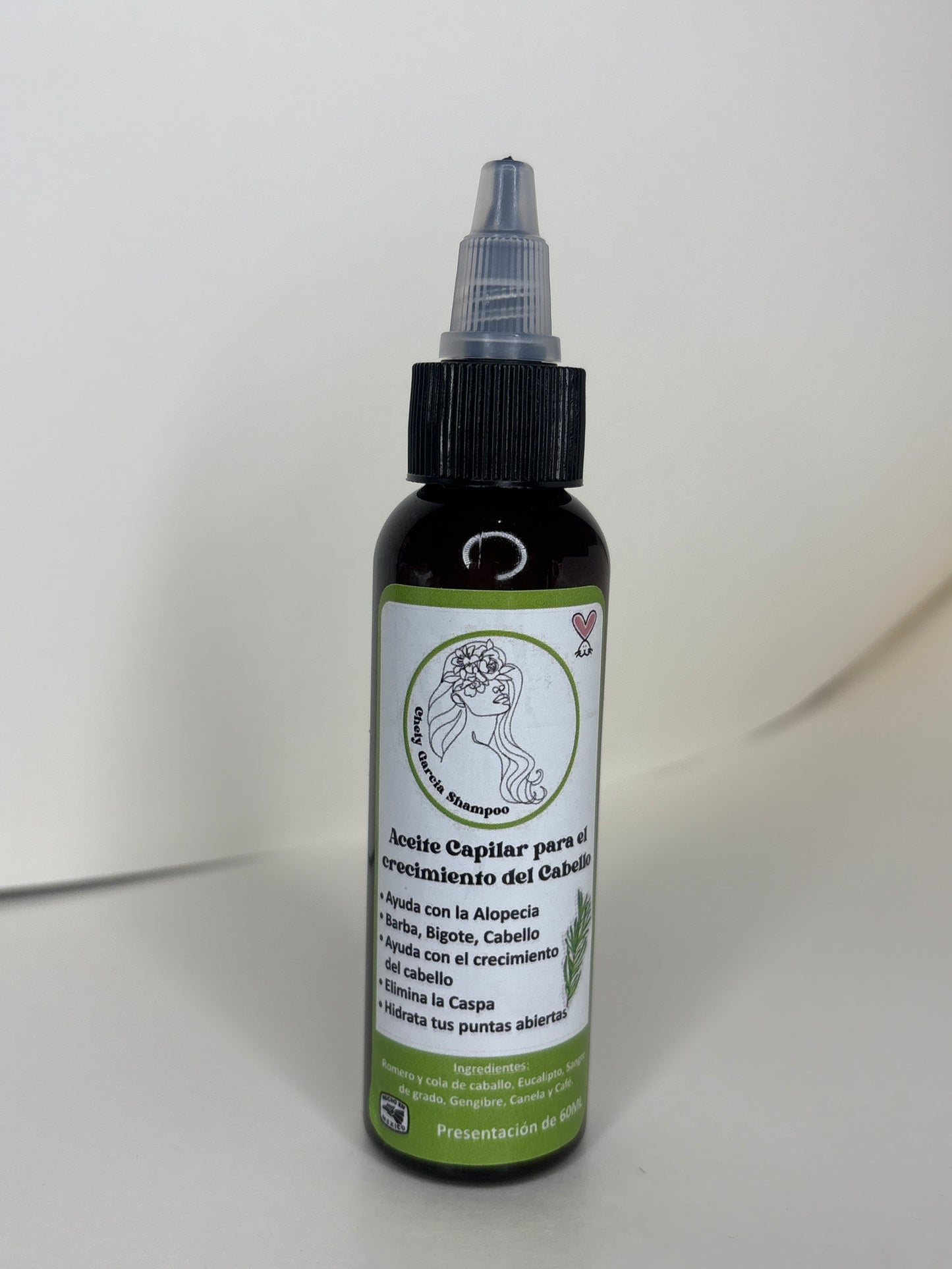 Aceite Capilar para el crecimiento del cabello