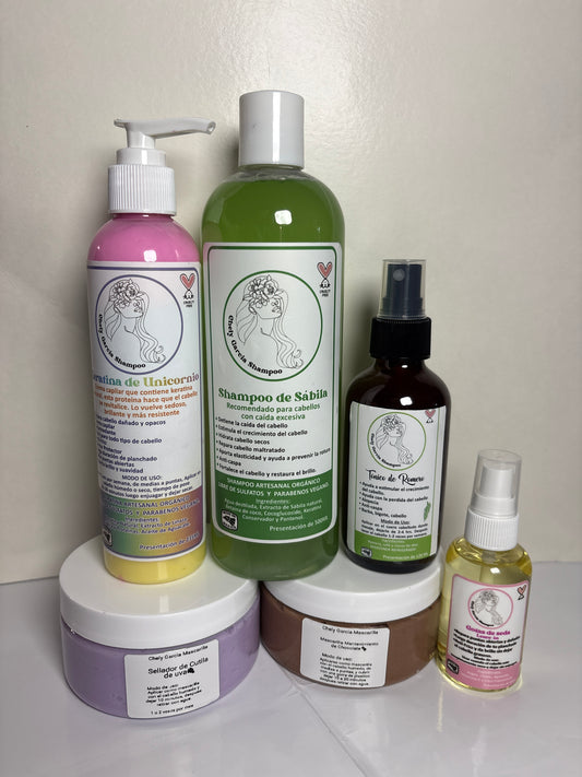 Kit anticaida para cabellos secos y procesados