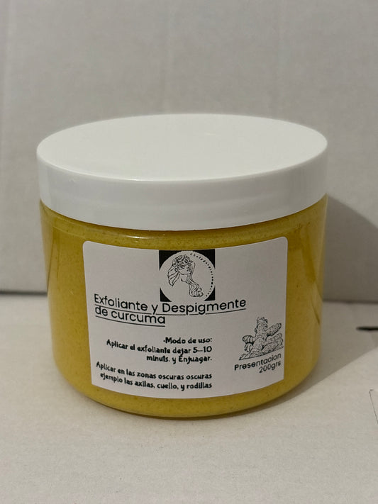 Exfoliante y Despigmentante de Curcuma para axilas