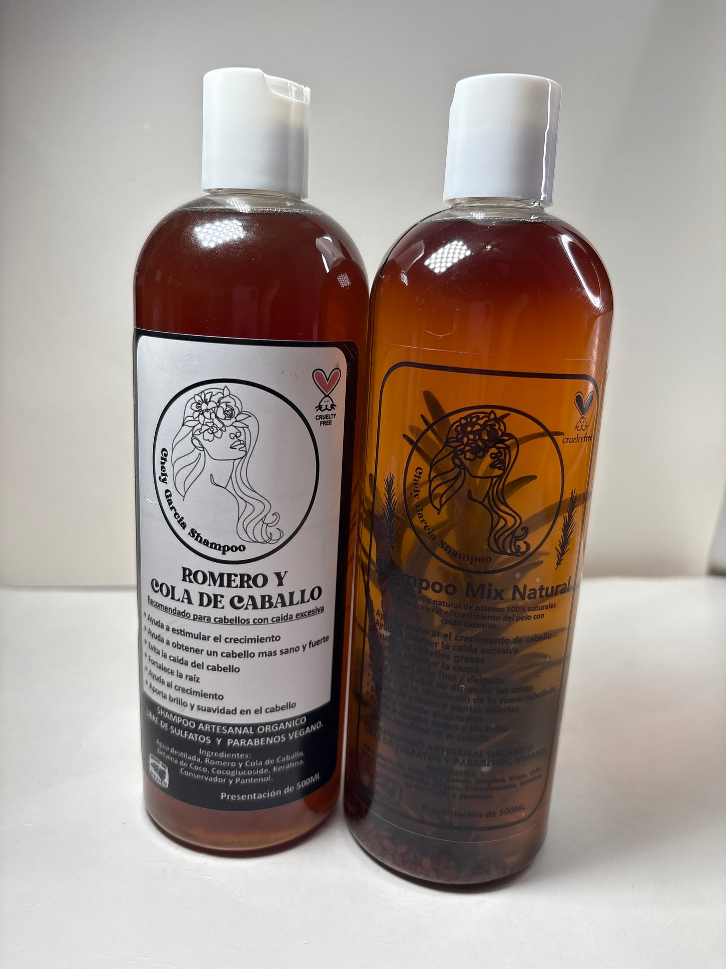 shampo Mix y cola de caballo